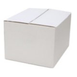 Caisse americaine q-connect ultra-resistante avec poigneesdouble cannelure 7mm          450x280x375mm coloris blanc