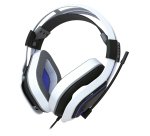 Gioteck HC9 Auricolare Cablato A Padiglione Gaming Blu, Bianco