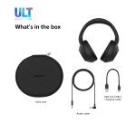 Sony ULT WEAR - Wireless Bluetooth Headphones with ULT POWER SOUND, Ultimate Deep Bass, Noise Cancelling, Clear Call Quality, Up to 30hr Battery Life, IOS & Android