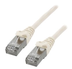 MCL IC5K99A06ASH05W câble de réseau Blanc 0,5 m Cat6a S/FTP (S-STP) Rond