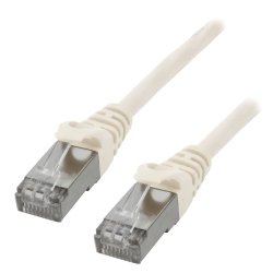 MCL IC5K99A06ASH05W câble de réseau Blanc 0,5 m Cat6a S/FTP (S-STP)