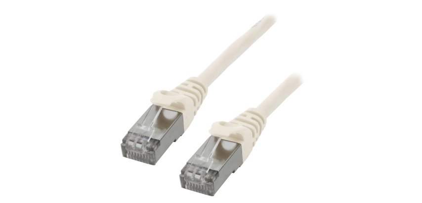 MCL IC5K99A06ASH05W câble de réseau Blanc 0,5 m Cat6a S/FTP (S-STP) Rond