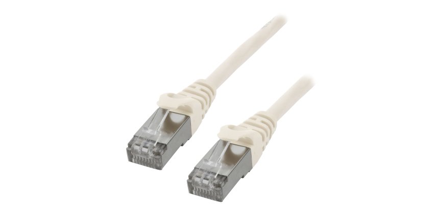 MCL IC5K99A6ASH1.5W câble de réseau Blanc 1,5 m Cat6a S/FTP (S-STP) Rond