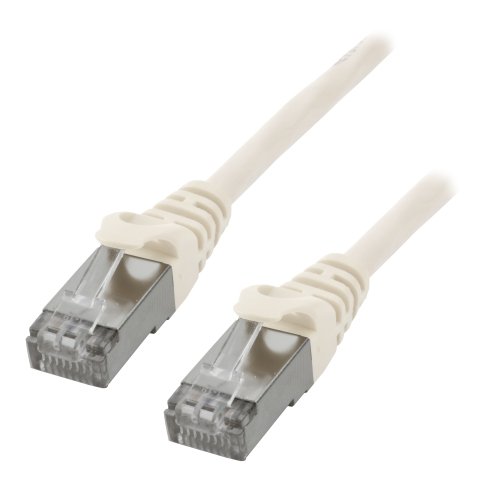 MCL IC5K99A06ASH05W câble de réseau Blanc 0,5 m Cat6a S/FTP (S-STP)