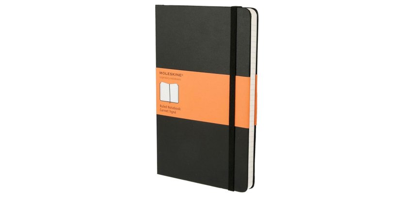 Moleskine Classic writing notebook A5 240 sheets Black