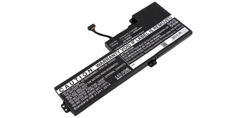 DLH Batterie Li-Pol 11.25V 2050mAh 24Wh - 01AV419 / 01AV420 / 01AV421 / 01AV489 / SB10K97576 / SB10K97577 / SB10K97578