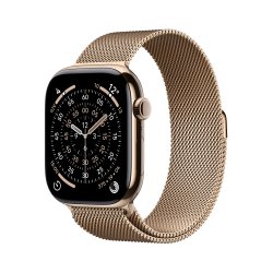 Apple Watch Series 11 OLED 46 mm Numérique 416 x 496 pixels Écran tactile 5G Titane Wifi GPS (satellite)