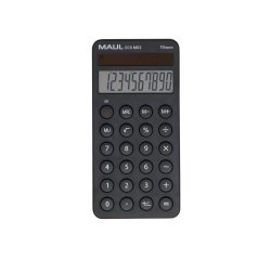 Calculatrice maul bureau eco md 2 10 chiffres ecran 1      ligne memoire 3 touches       touche pourcentage racines