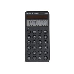 Calculatrice maul bureau eco md 2 10 chiffres ecran 1      ligne memoire 3 touches       touche pourcentage racines