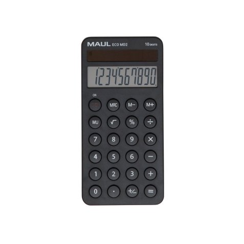 Calculatrice maul bureau eco md 2 10 chiffres ecran 1      ligne memoire 3 touches       touche pourcentage racines