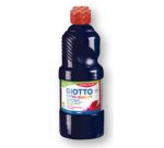 Gouache giotto flacon 500ml coloris noir