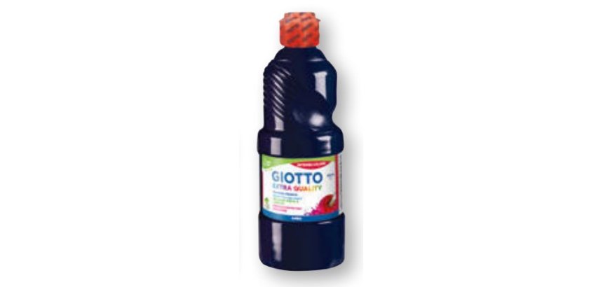 Gouache giotto flacon 500ml coloris noir