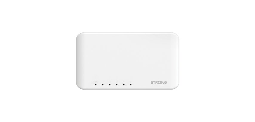 Strong SW5000P switch di rete Gigabit Ethernet (10/100/1000) Bianco