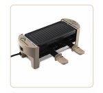 LITTLE BALANCE Raclette Multifonction Raclette 2 personnes muscade