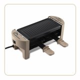 LITTLE BALANCE Raclette Multifonction Raclette 2 personnes muscade