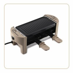 LITTLE BALANCE Raclette Multifonction Raclette 2 personnes muscade