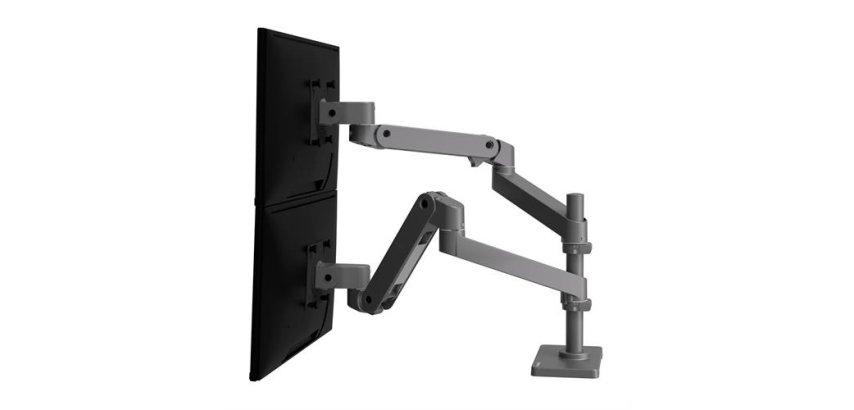 Ergotron LX Pro Series 45-690-293 support d'écran plat pour bureau 68,6 cm (27") Gris foncé