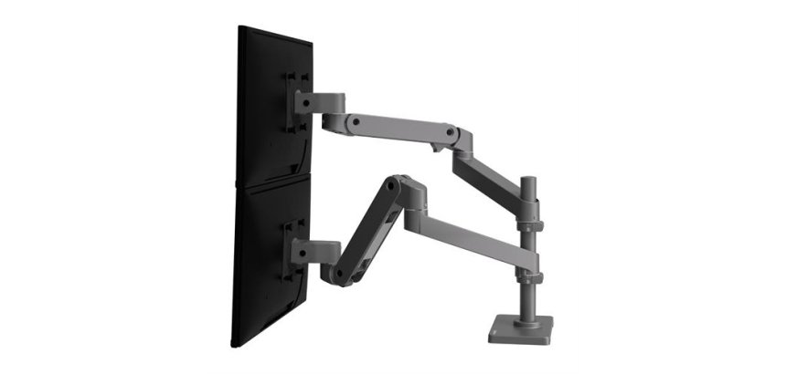 Ergotron LX Pro Series 45-690-293 support d'écran plat pour bureau 68,6 cm (27") Gris foncé
