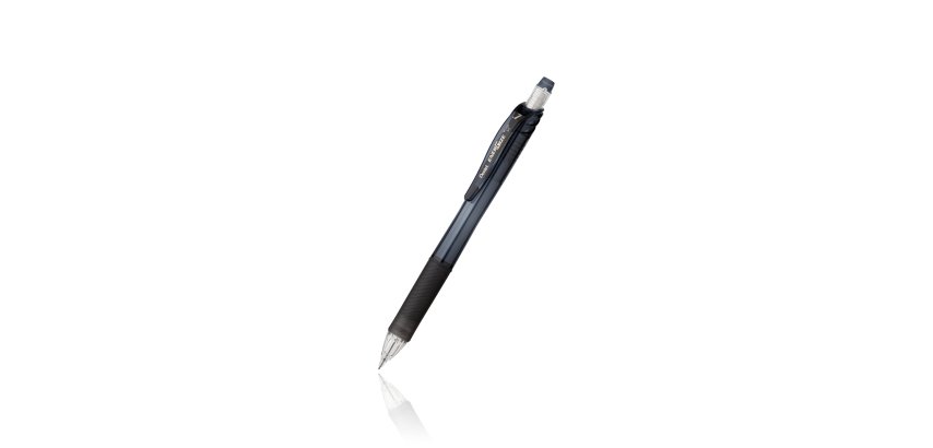 Porte-mines pentel energize canon fixe mine 0,7mm grip    caoutchouc gomme avec capuchoncorps coloris noir translucide