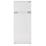 TELEFUNKEN Réfrigérateur congélateur encastrable TKR2D210BIE, 210 litres, Less Frost, Glissières