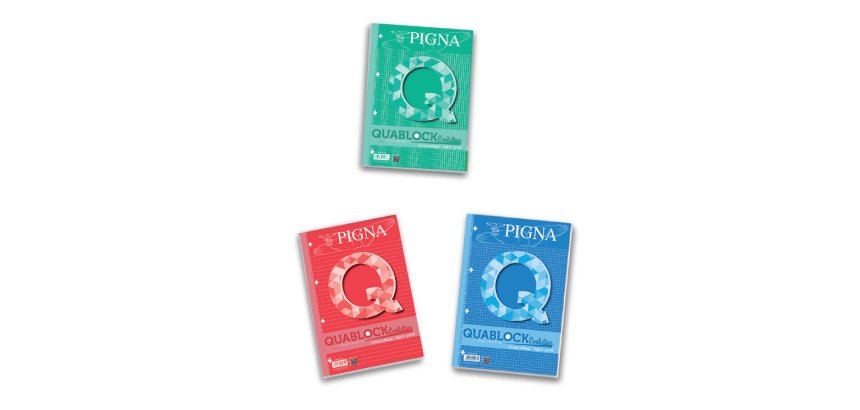 Pigna 02112154M quaderno per scrivere A4 40 fogli Multicolore