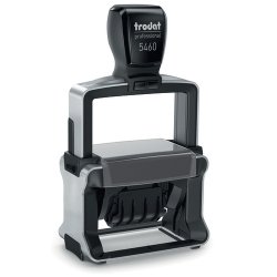 Trodat 5460 Autoinchiostrante Timbro testo/data Acciaio