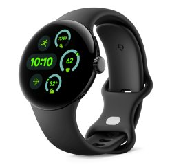 Google Pixel Watch 3 AMOLED 41 mm Numérique Écran tactile 4G Noir Wifi GPS (satellite)
