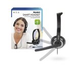 Hamlet Smart Auricolare Cablato A Padiglione Ufficio Nero, Argento