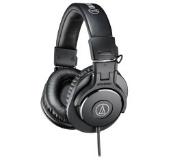 Audio-Technica ATH-M30X auricular y casco Auriculares Alámbrico Diadema Escenario/Estudio Negro