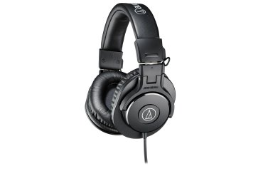 Audio-Technica ATH-M30X auricular y casco Auriculares Alámbrico Diadema Escenario/Estudio Negro
