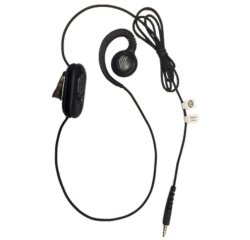 Zebra HDST-35MM-PTT1-02 auricular y casco Auriculares Alámbrico Dentro de oído Oficina/Centro de llamadas Negro