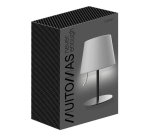 Muitomas Lampada da tavolo nero