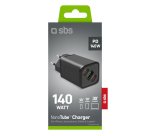 SBS Chargeur secteur GaN 140W Power Delivery