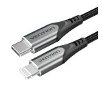 Vention Cable USB 2.0 Tipo-C Lightning TACHF/ USB Tipo-C Macho - Lightning Macho/ 1m/ Gris
