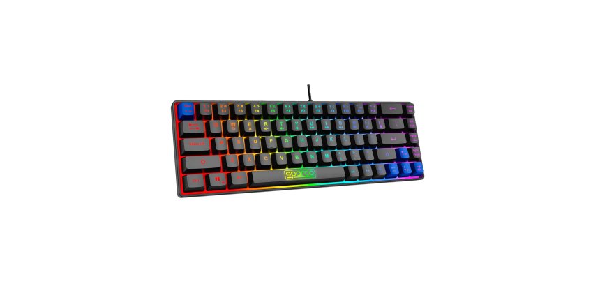 Sparco SPKEYBWIRED keyboard Gaming USB QWERTY US English Black
