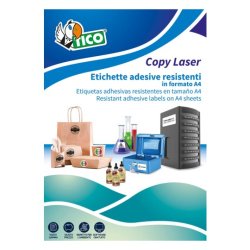 Tico LP4P-210297 self-adhesive label Rectangle Permanent White 70 pc(s)