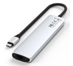 Satechi ST-P7SS hub & concentrateur USB Type-C 10000 Mbit/s Argent