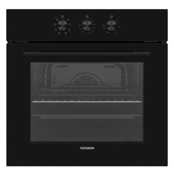 TELEFUNKEN Four encastrable catalyse TFKFM65K2, 65 litres, Chaleur brassée, Minuteur