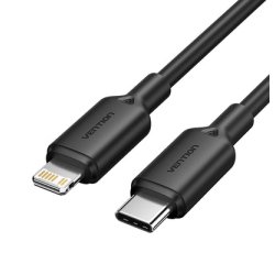 Vention LAKBH cable de conector Lightning 2 m Negro