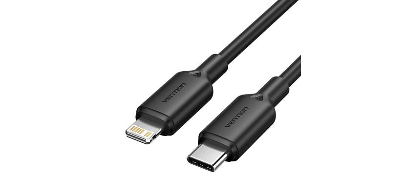 Vention LAKBH cable de conector Lightning 2 m Negro