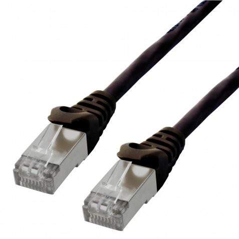 MCL FTP6-20M/N câble de réseau Noir Cat6 F/UTP (FTP)
