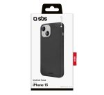 SBS Etui support Coque Instinct Noir pour iPhone 15