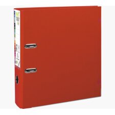 Classeur à levier cartonné Exacompta PremTouch A4 - Dos 8 cm rouge