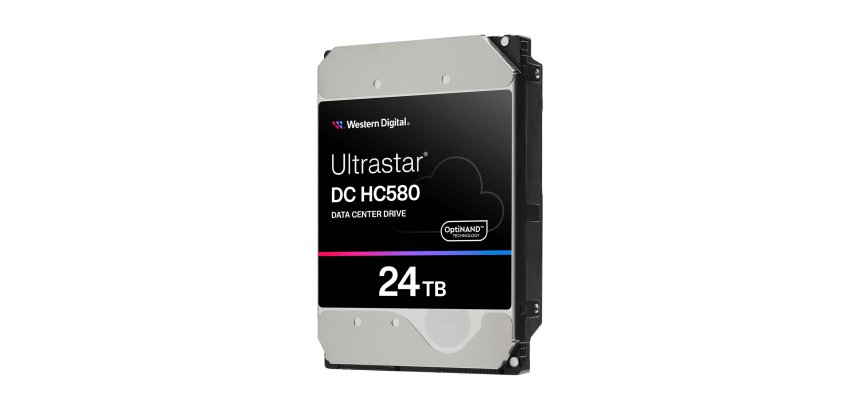 Western Digital Ultrastar DC HC580 disque dur 24 To 7200 tr/min 512 Mo 3.5" SAS