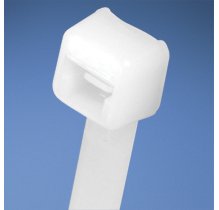 Panduit Cable Tie, 7.4"L (188mm), Standard, Nylon, Natural, 100pc fascetta