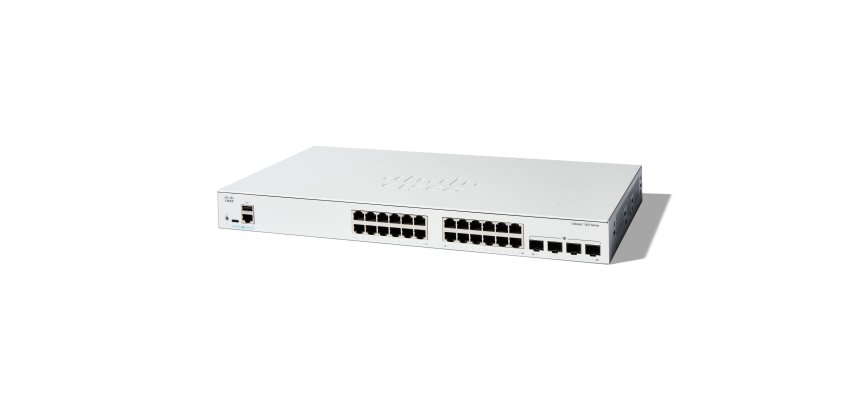 Cisco C1300-24T-4G commutateur réseau Géré L2/L3 Gigabit Ethernet (10/100/1000) Blanc