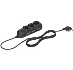 bticino 3699GB power extension 9 AC outlet(s) Black