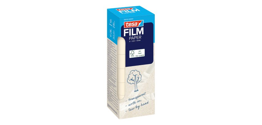 TESA tesafilm PAPER 33 m Transparent 8 pc(s)