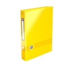 Classeur 4 anneaux cartonné Elba School Life A4 maxi - Dos 4 cm couleurs assorties aléatoires