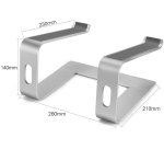 DLH Support pour ordinateur portable de 10 à 17"